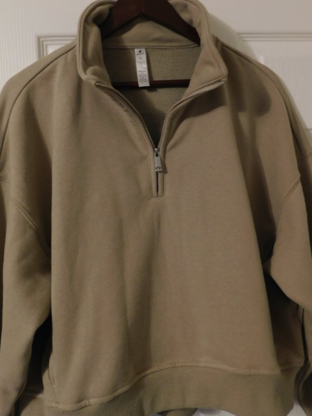 Athletic Fleece Crop Top